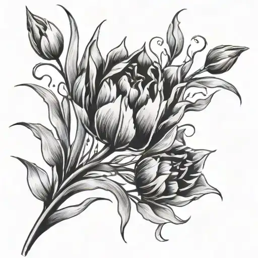 Tulips With Thorns