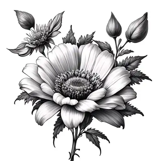 April And August Birth Flower