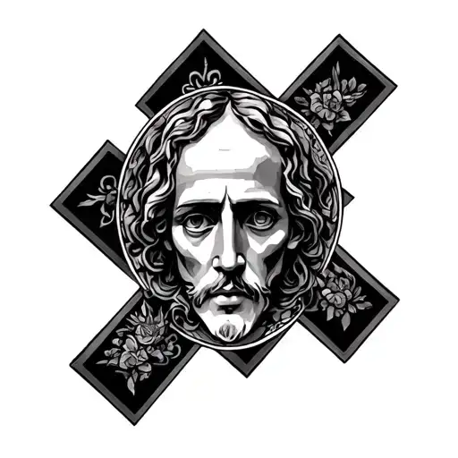 With God Always In Spanish With A Cross Made