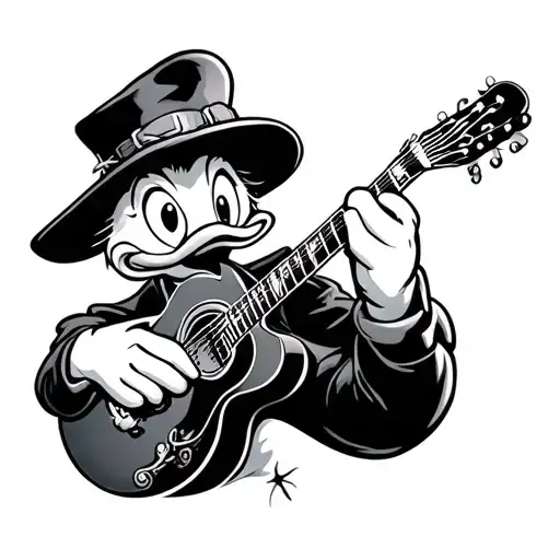 Donald Duck As Rockabilly Singer