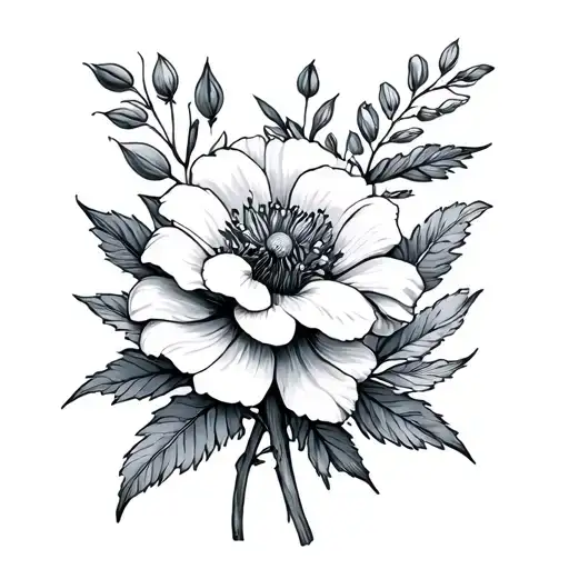 Birth Flowers For December January And April