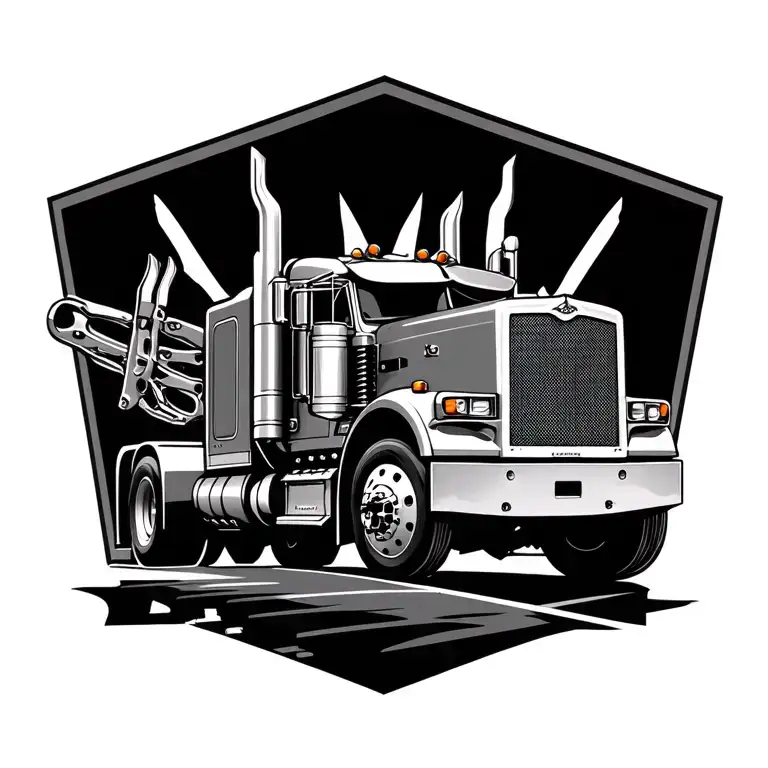 2018 Peterbilt Tools Intertwined Symbolizing