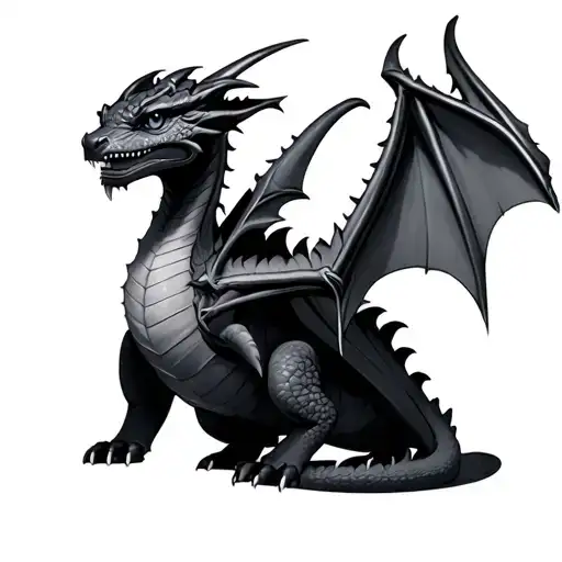 4 Small Dragons Like Toothless