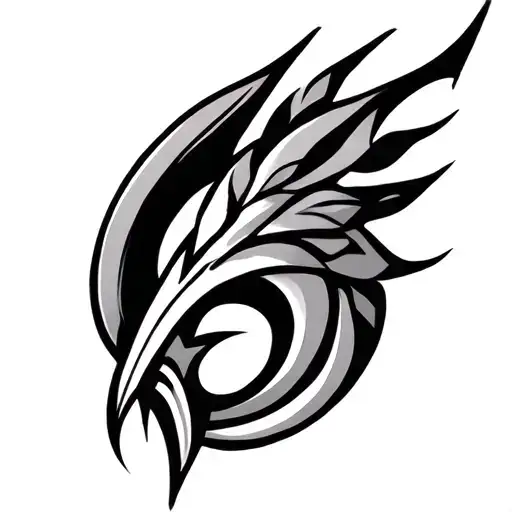 Fleche D'arc Tribal