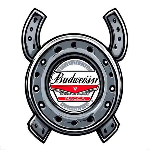 Budweiser Nascar And The Colts Horseshoe Made