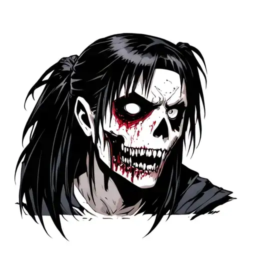 Neji From Naruto As A Zombie
