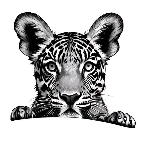 Safari Animals Peeking