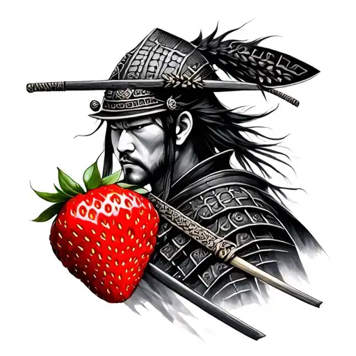 Samurai And Strawberry