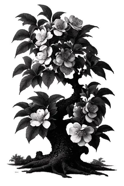 Blossoming Apple Tree Tolkien Legendarium Objects