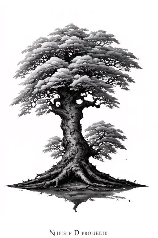 Apple Tree Elvish Tolkien Style Tree