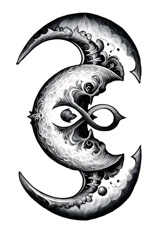 Half Moon With Twin Symbol Incorporated