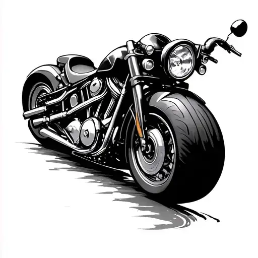 Motorcycle Fall Alive