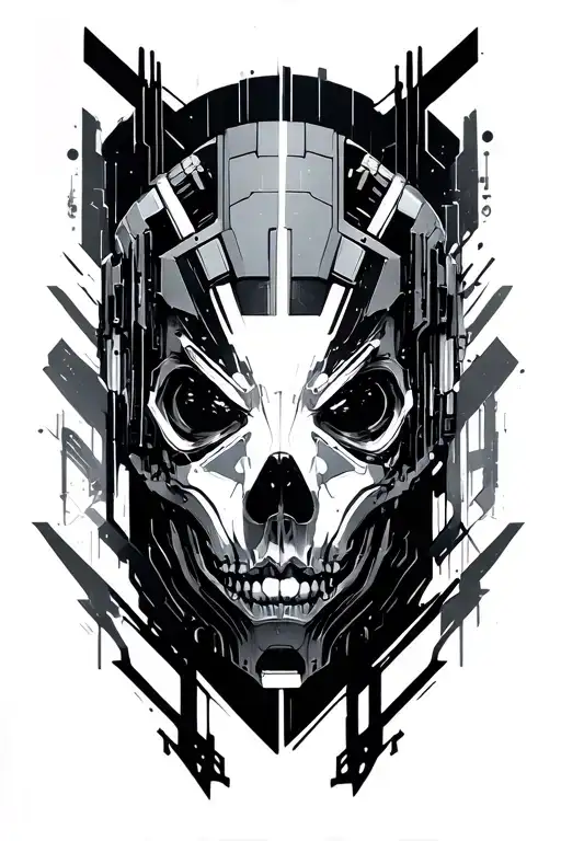 Cyberpunk 2077 Cyberware Symetrical And Geometrical