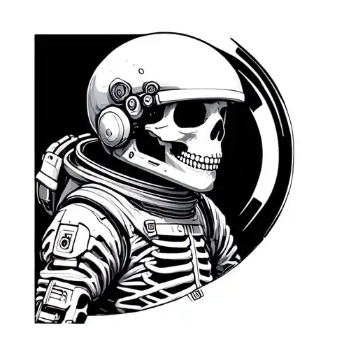 Skeleton Space Suit