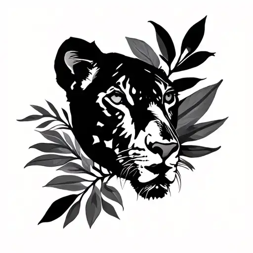 Minimalistic South African Themed Tattoo Design