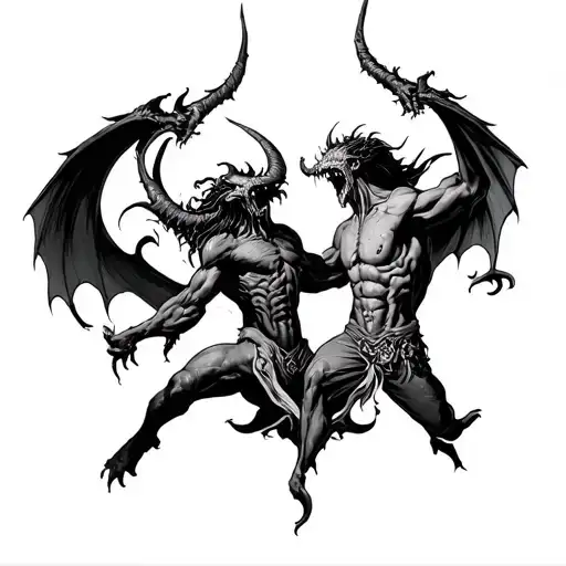 Pain And Fighting Demons