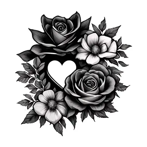 Create Me A Country Style Tattoo That Represents Love For A Friend