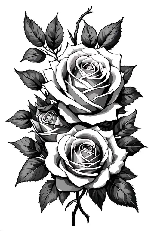 Roses Intertwined
