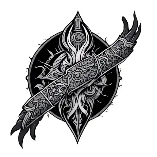 Norse Art Stye Arm Sleeve