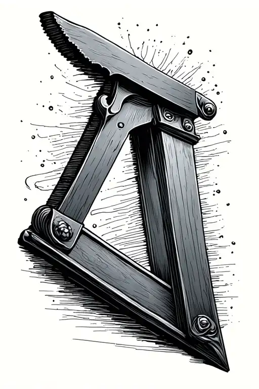 French Guillotine Blade