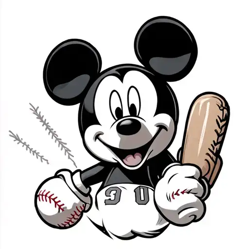 Mickey Mouse Baseball