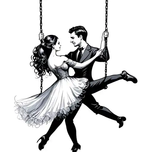 Dancing Couple Swing