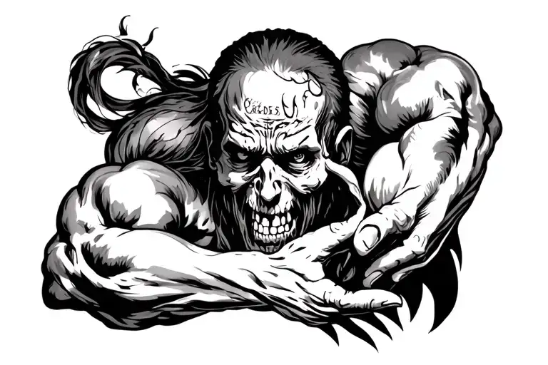 Greed Is Not Holy On Biceps