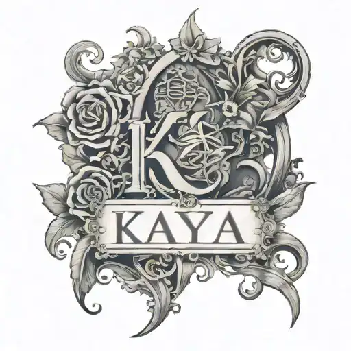 Kaya Name And Keira Name Gothic Inspired