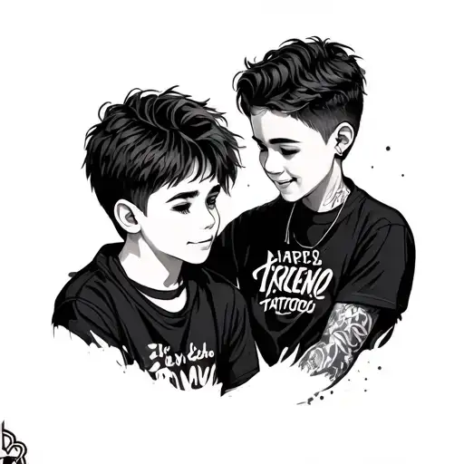 Best Friend Tattoo Boy
