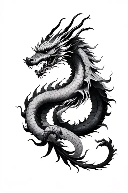 Korean Dragon Wrapped