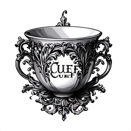 Cuef Cuef Baroque Frame Cup Light