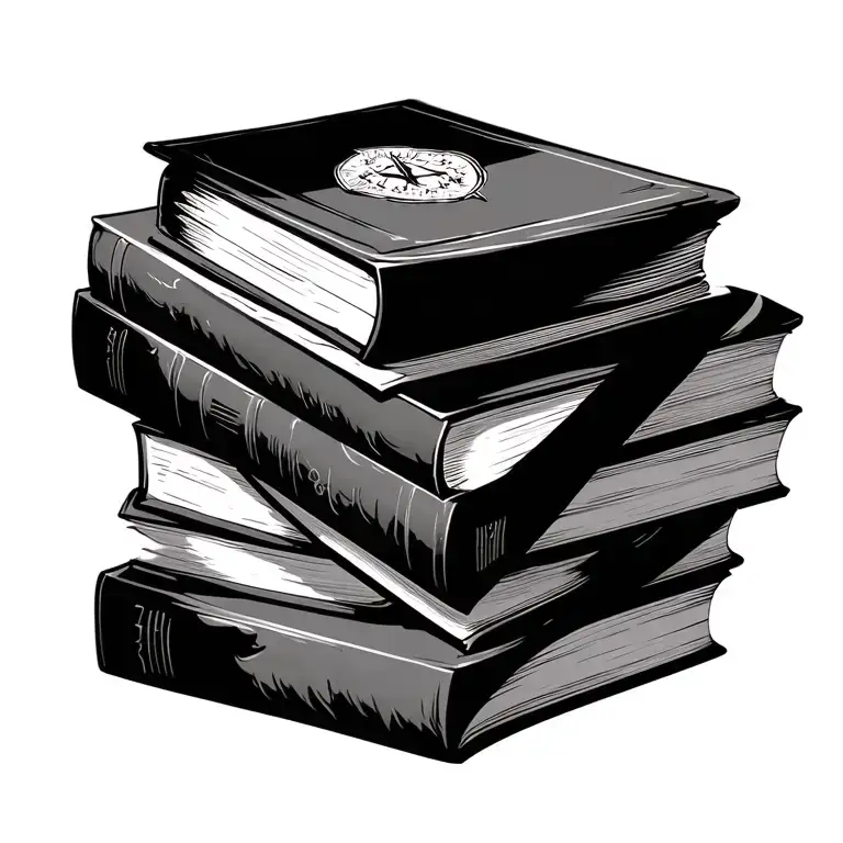 Book Stack Ontop Of Eachother