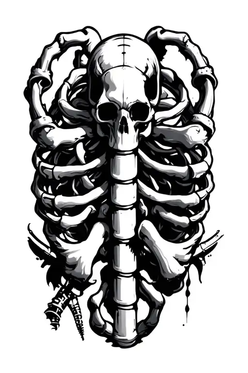 Cancer Sign And Aerospace Engineering Symbols