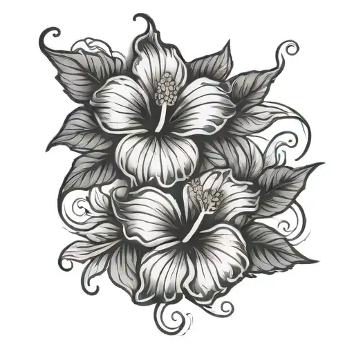 Stitch Hibiscus