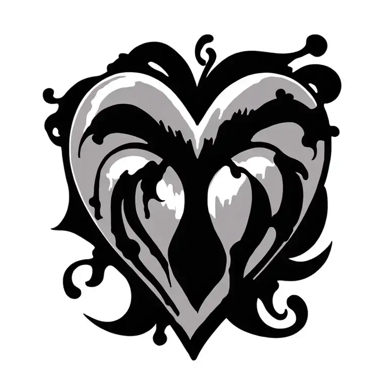 Black Heart Simple
