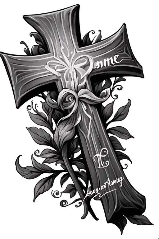 Cover Up A Cross With A Name Next To It