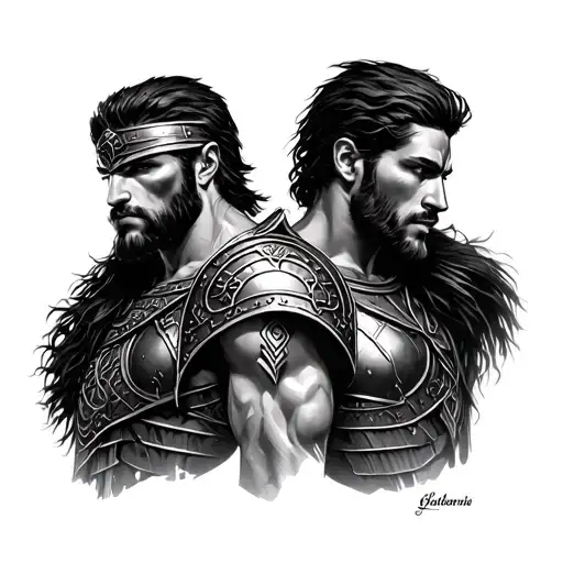 Gladiator And Leon