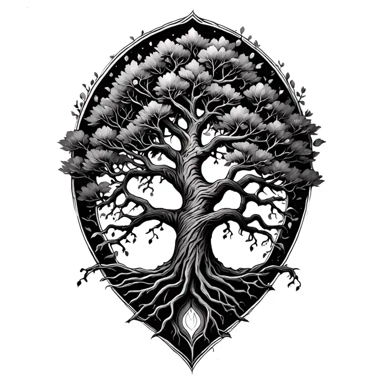 Tree Of Life Intertwined