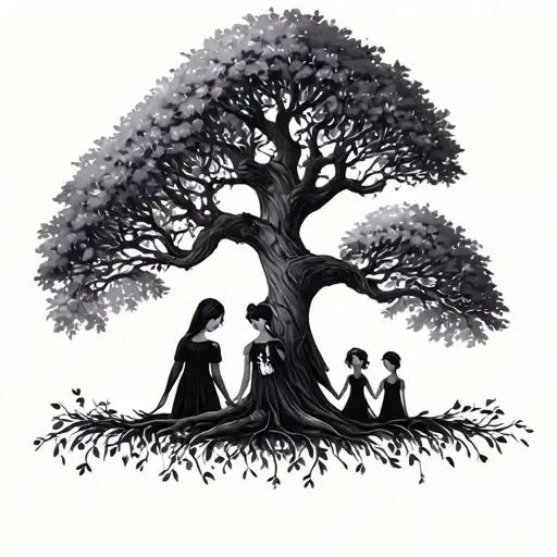 Family Tree For 3 Daughters
