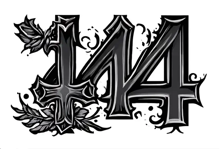 444 And Cross