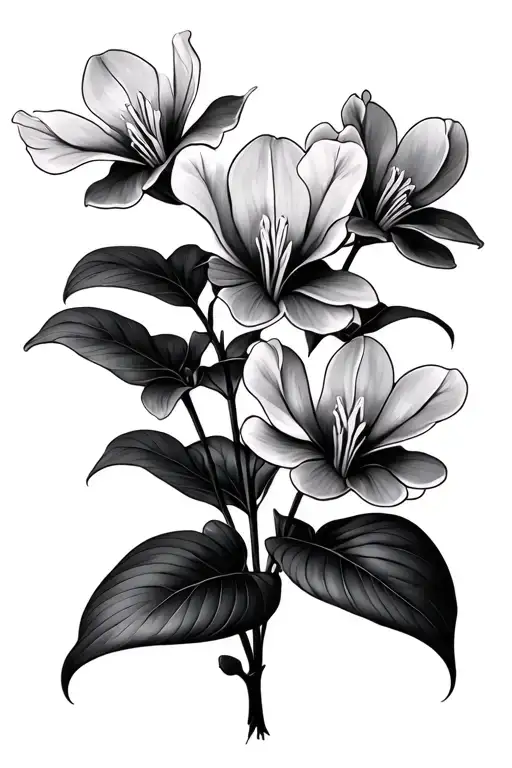Cyclamen Intertwined