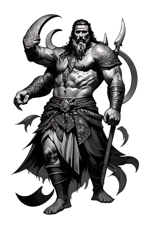 Vikings And Roman Gods