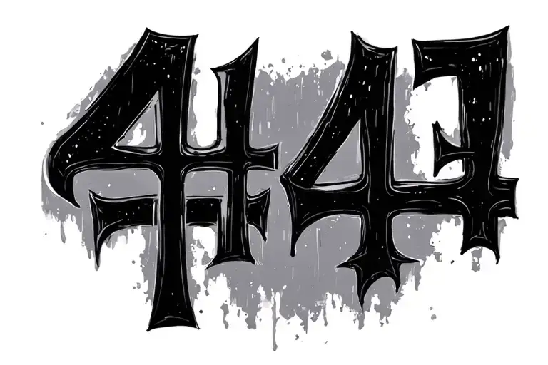 Simple 444 And Cross