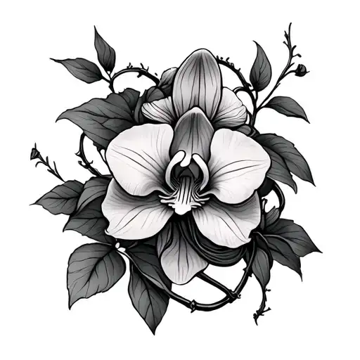 Gun Orchid Vine Wrapping