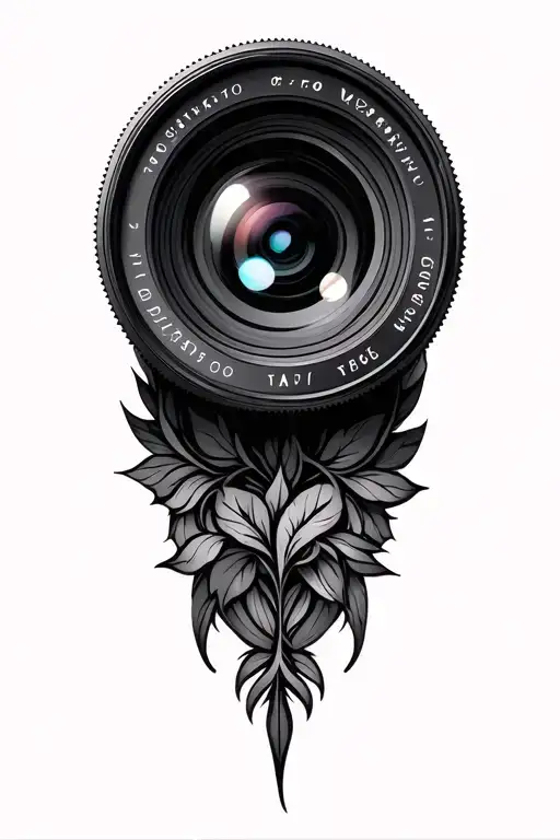 Camera Lens Shaped Like Virgo Symbol