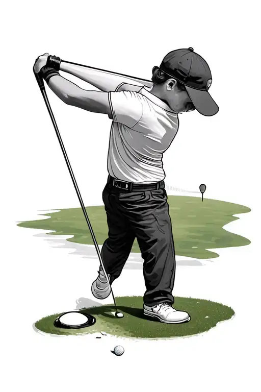 Golf Hole On The Side