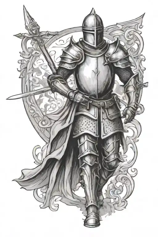 Knight Standing
