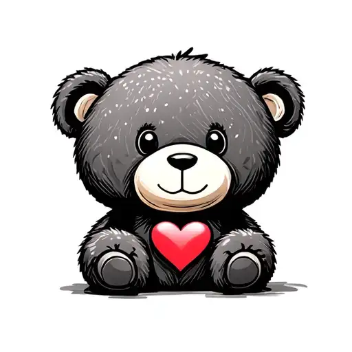 Teddy Bear With Heart