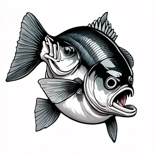 Large Mouth Bass Fish