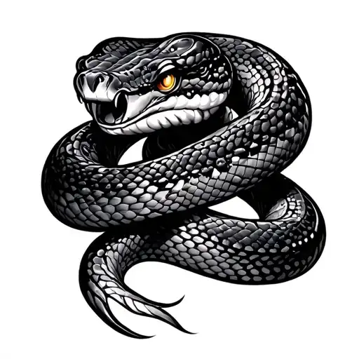 Disco Wrap Around Snake